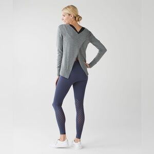 Lululemon Enlighten Tight-Cadet Blue, size 4